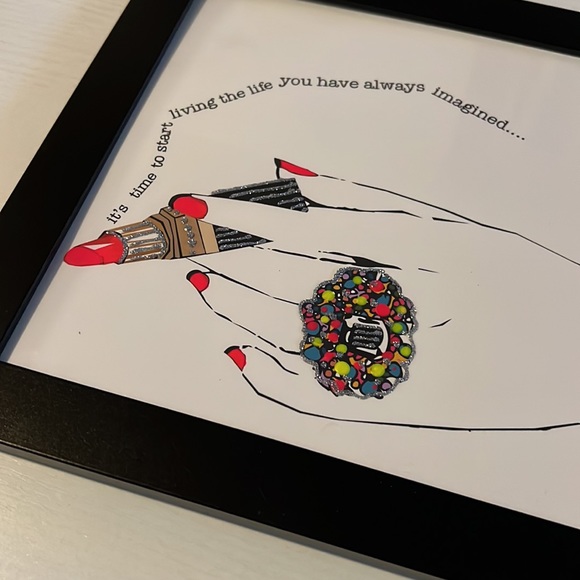 Verrier Handcrafted framed print - Picture 2 of 3